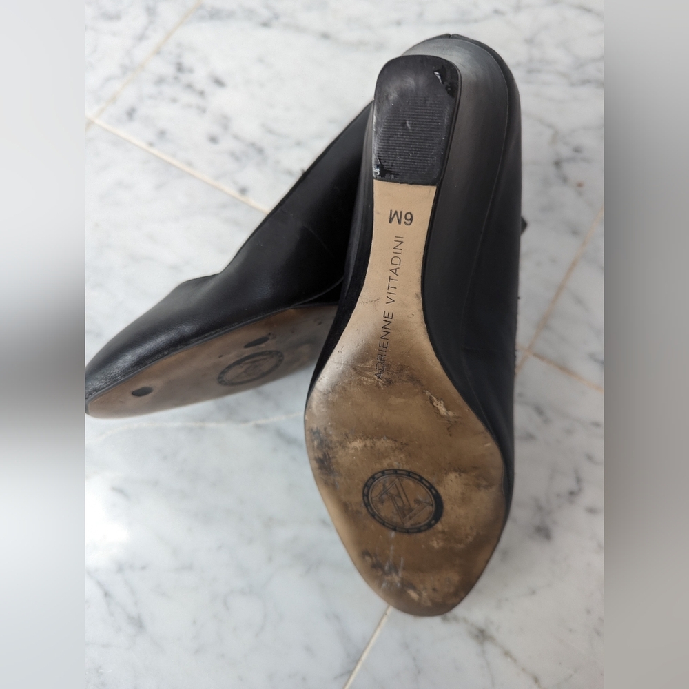 Leather wedges - Picture 3 of 4